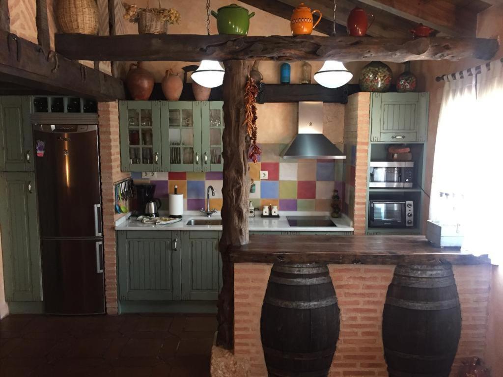 Casa Rural La Charolesa Aguilera Bagian luar foto