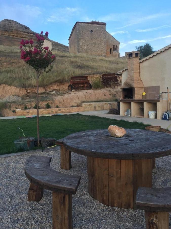 Casa Rural La Charolesa Aguilera Bagian luar foto
