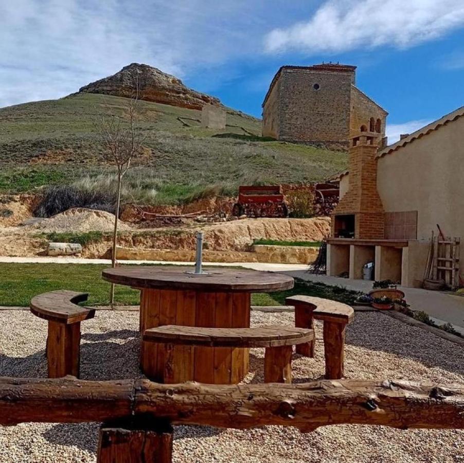 Casa Rural La Charolesa Aguilera Bagian luar foto