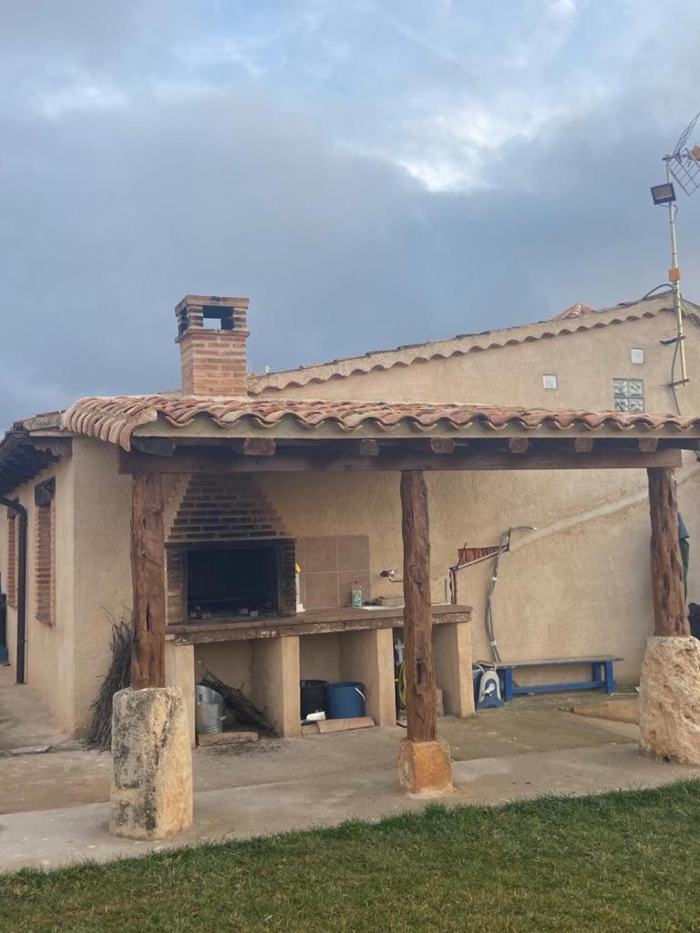 Casa Rural La Charolesa Aguilera Bagian luar foto
